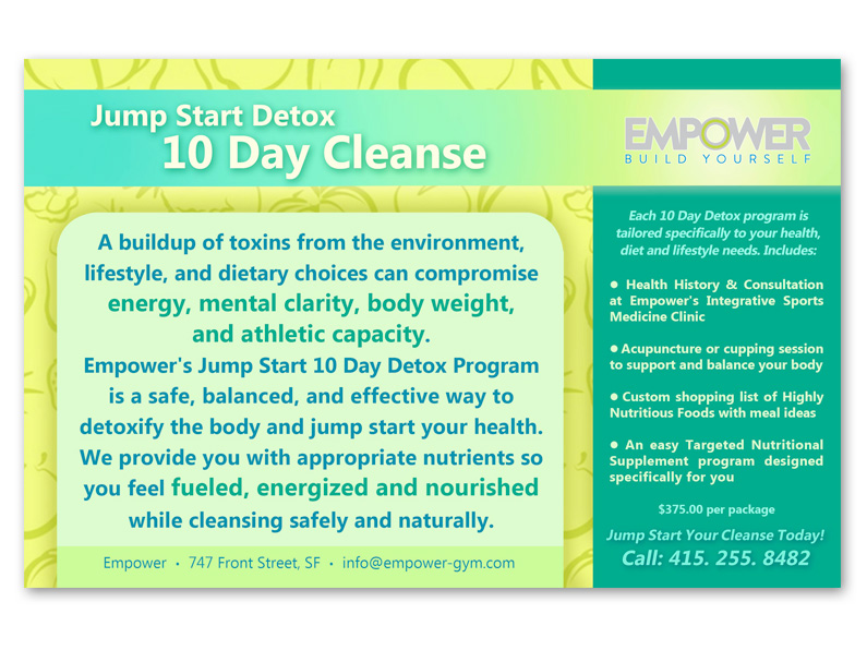 postcard: Empower detox