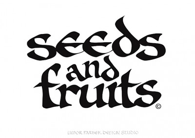 calligraphy_seeds-fruits_limorfarberdesignstudio