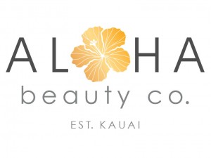 Aloha Beauty logo design by Limor Farber Design Studio